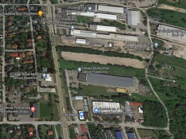Piaseczno, działka usługowo-produkcyjna